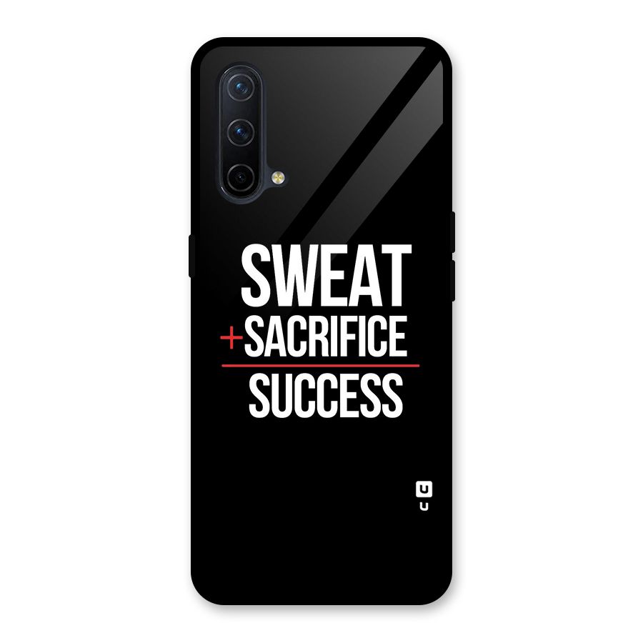 Sweat Sacrifice Success Glass Back Case for OnePlus Nord CE 5G