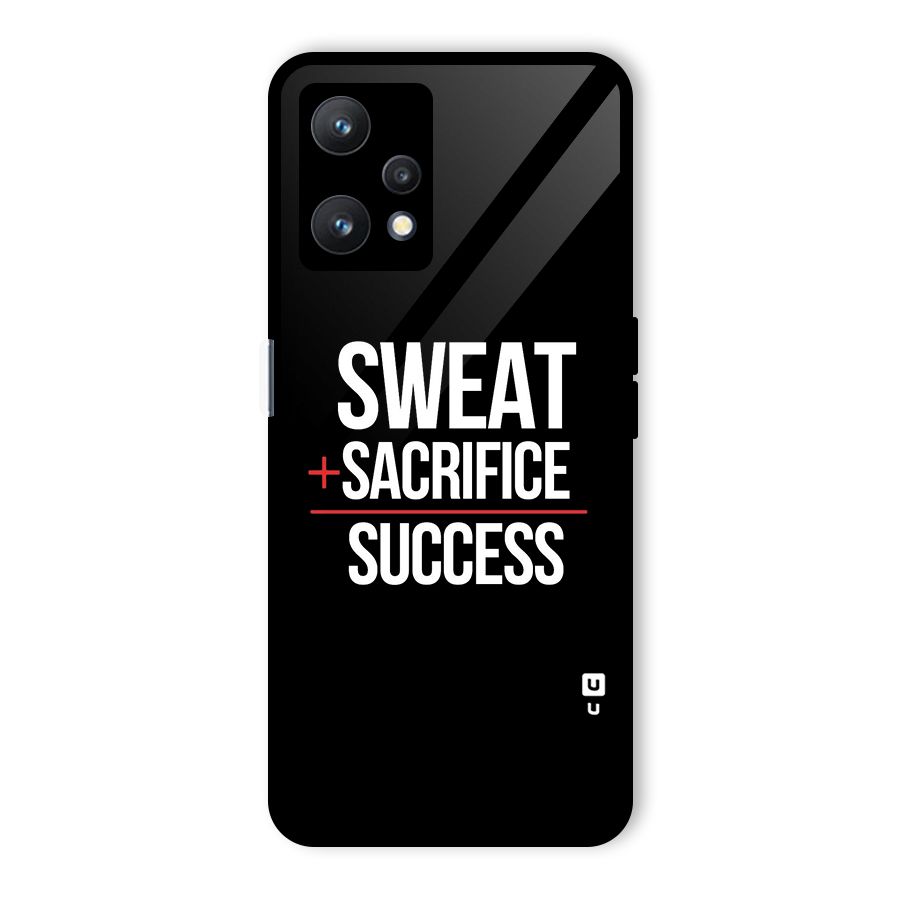 Sweat Sacrifice Success Glass Back Case for Realme 9 Pro 5G