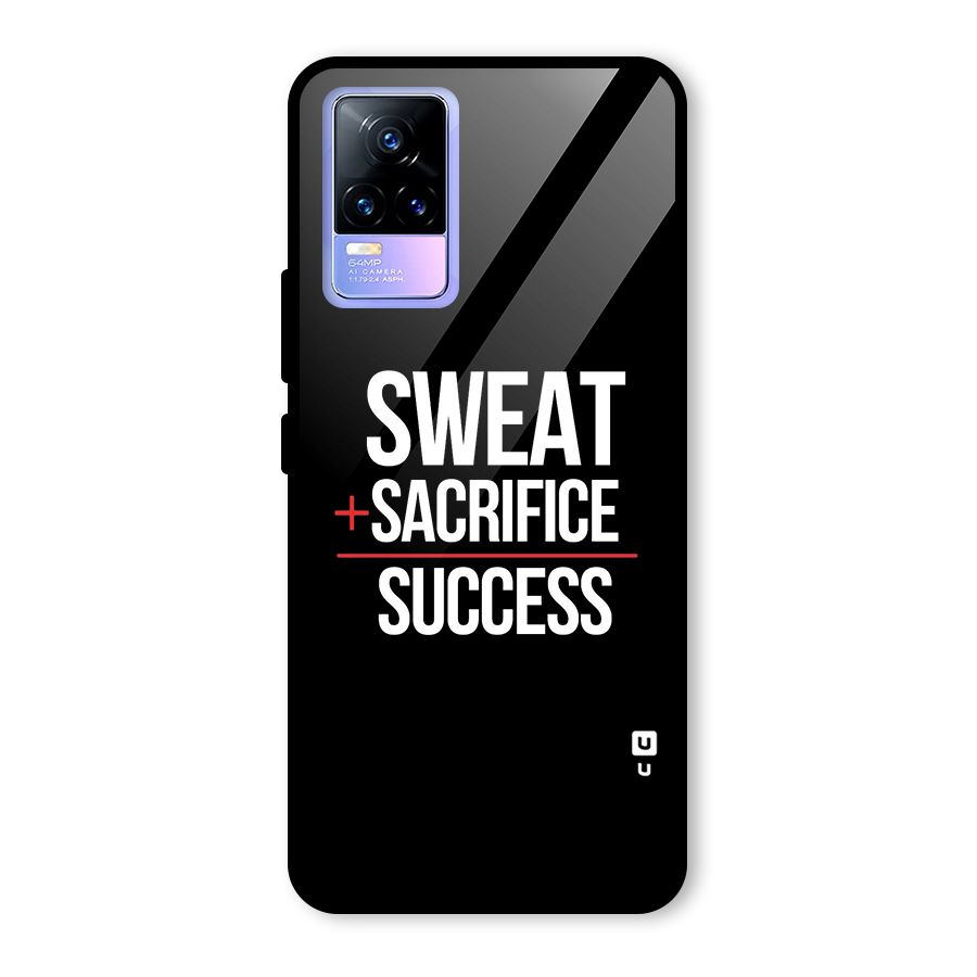 Sweat Sacrifice Success Glass Back Case for Vivo Y73