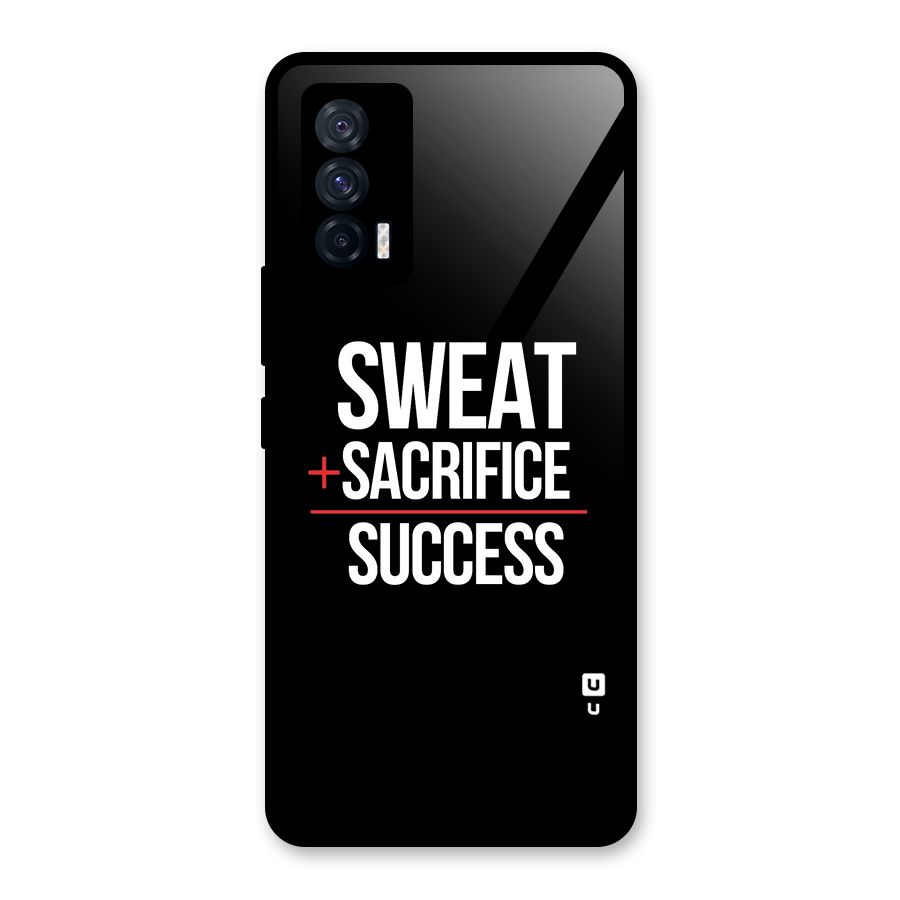Sweat Sacrifice Success Glass Back Case for Vivo iQOO 7 5G