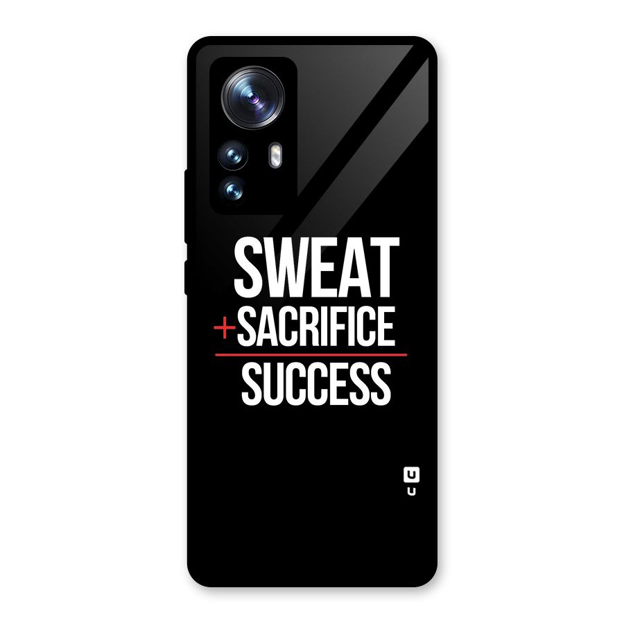 Sweat Sacrifice Success Glass Back Case for Xiaomi 12 Pro