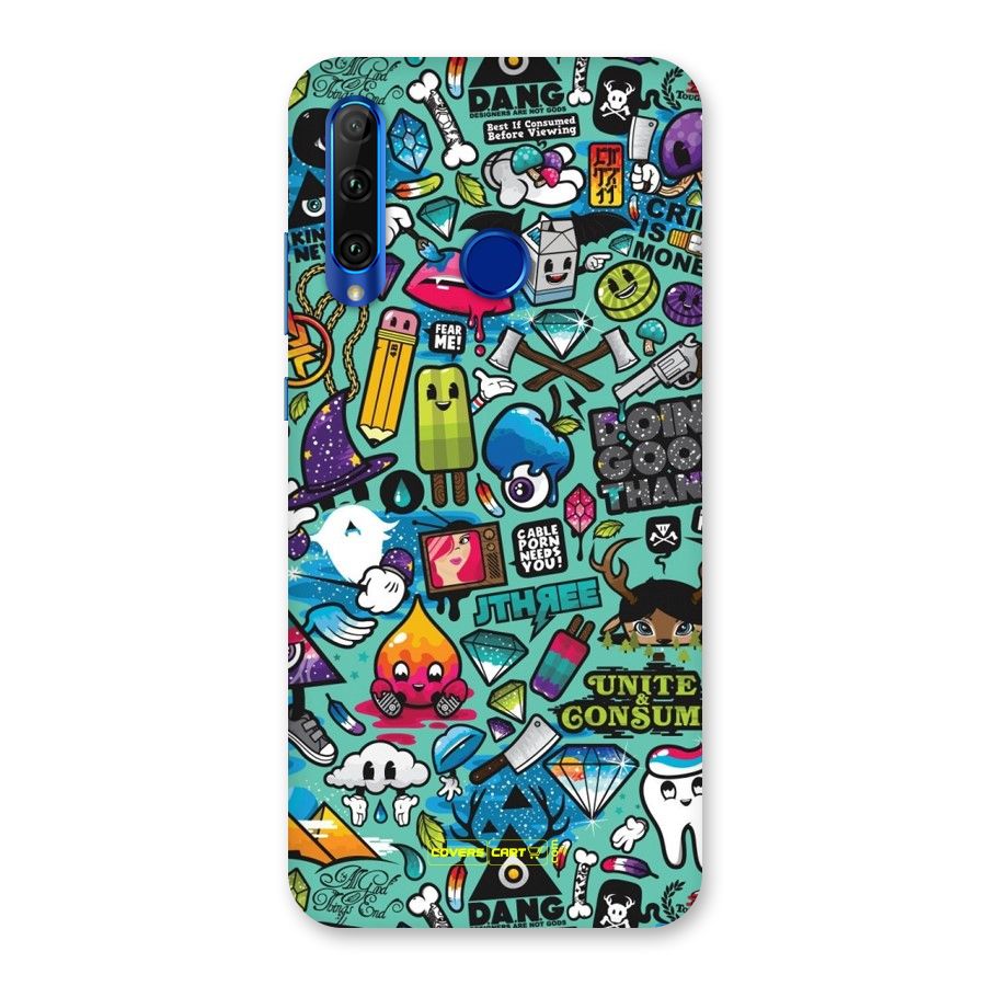 Sweet Candies Back Case for Honor 20i