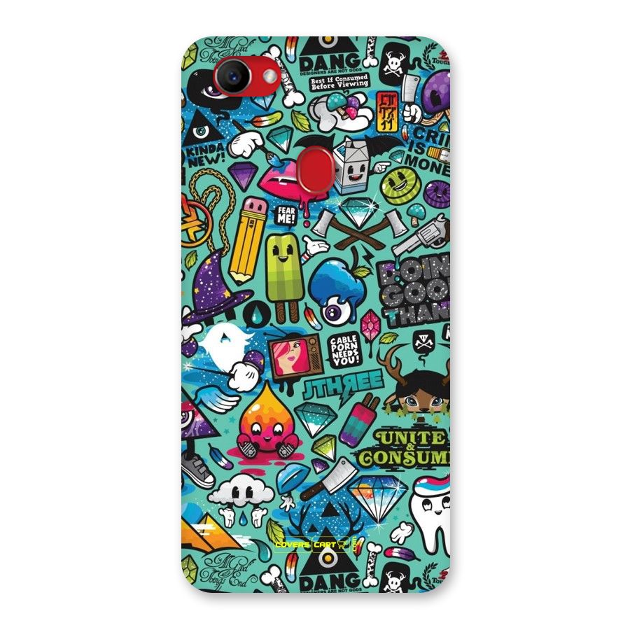 Sweet Candies Back Case for Oppo F7