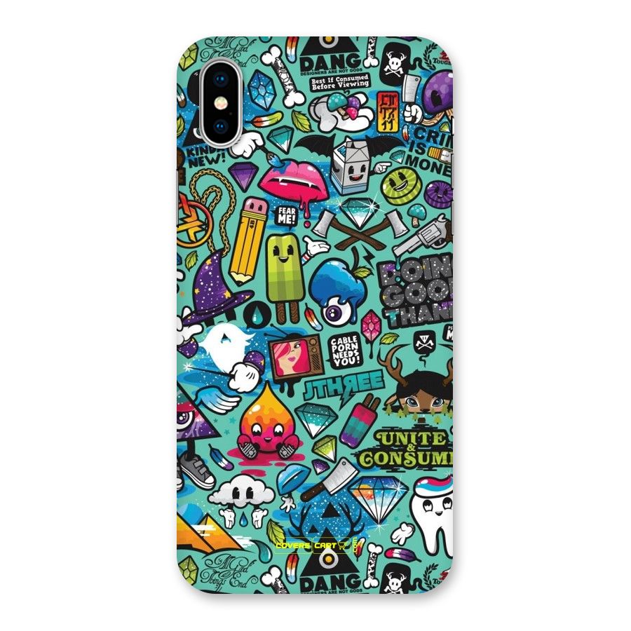 Sweet Candies Back Case for iPhone XS