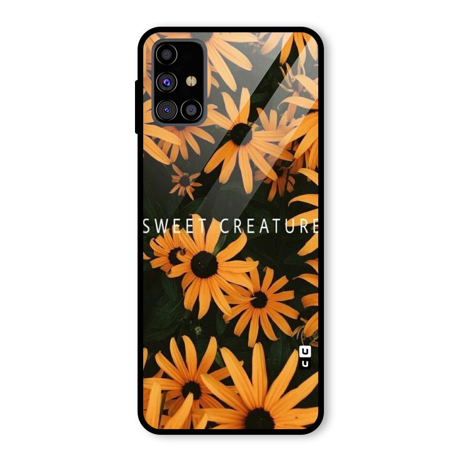 Sweet Creature Glass Back Case for Galaxy M31s