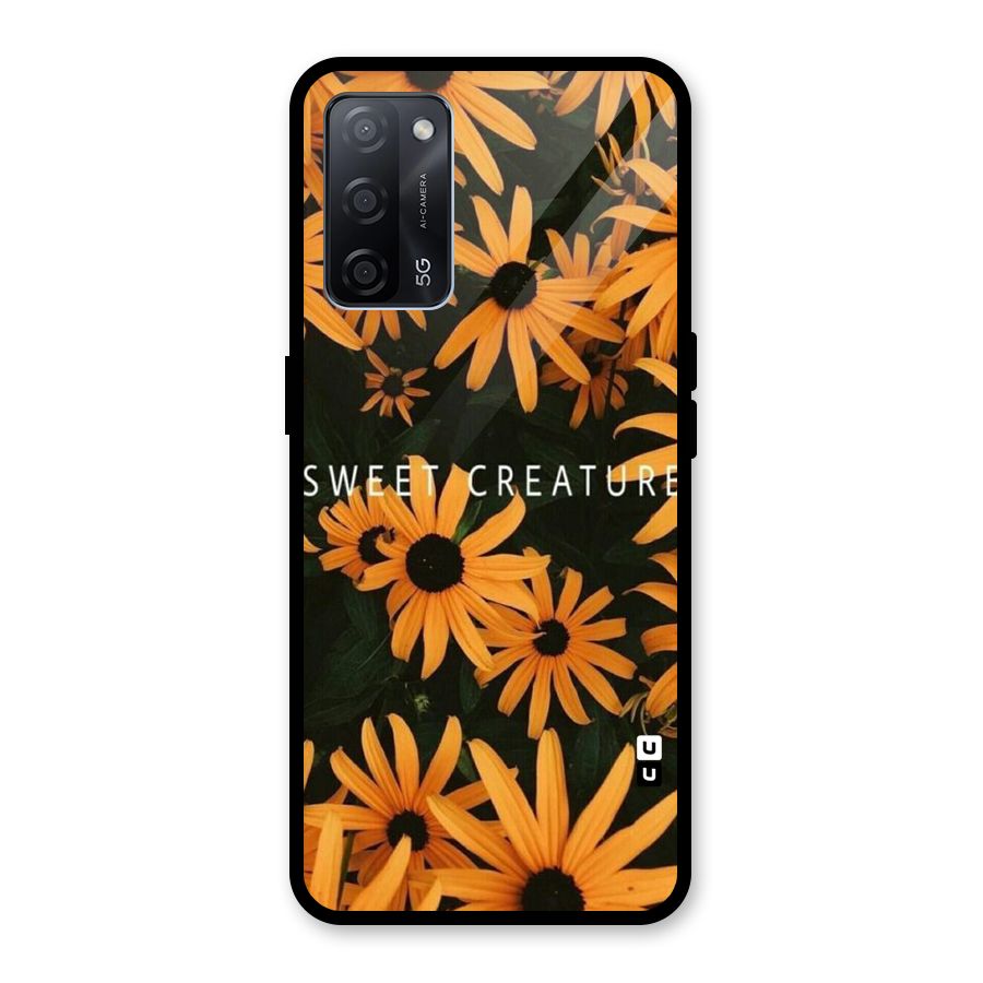 Sweet Creature Glass Back Case for Oppo A53s 5G