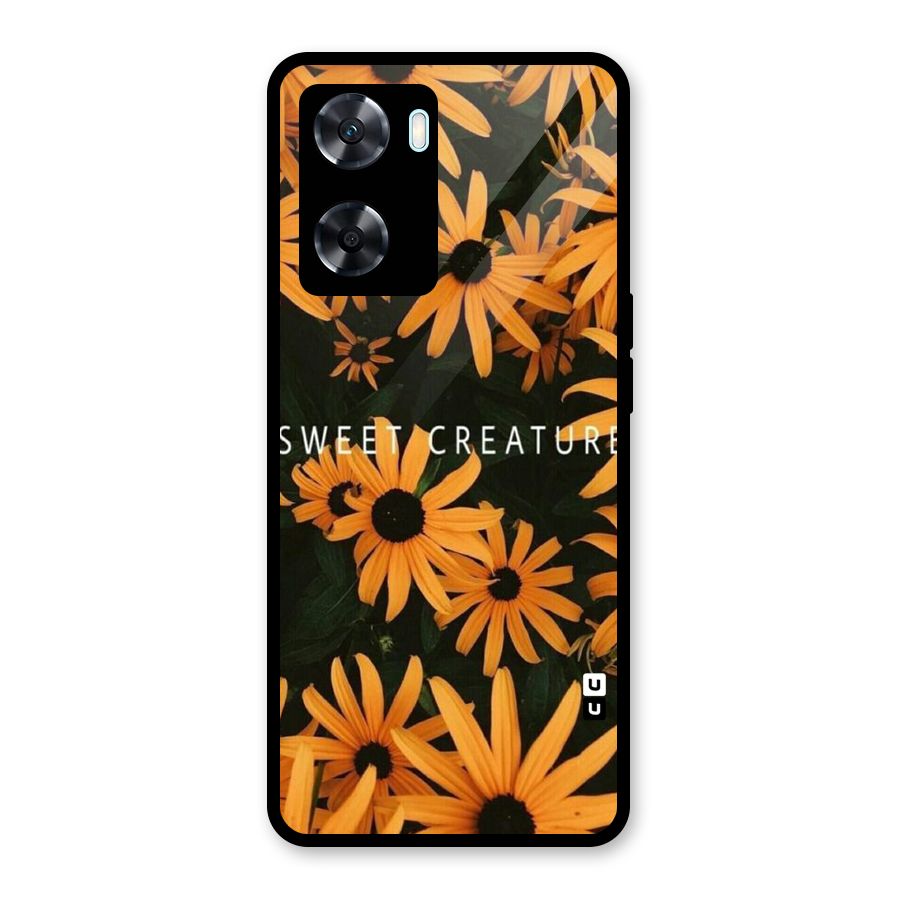 Sweet Creature Glass Back Case for Oppo A77