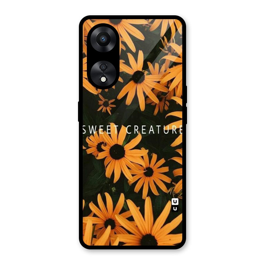 Sweet Creature Glass Back Case for Oppo A78