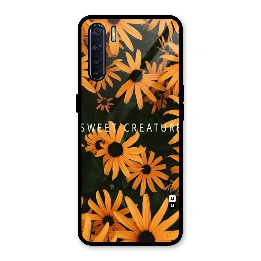 Sweet Creature Glass Back Case for Oppo F15
