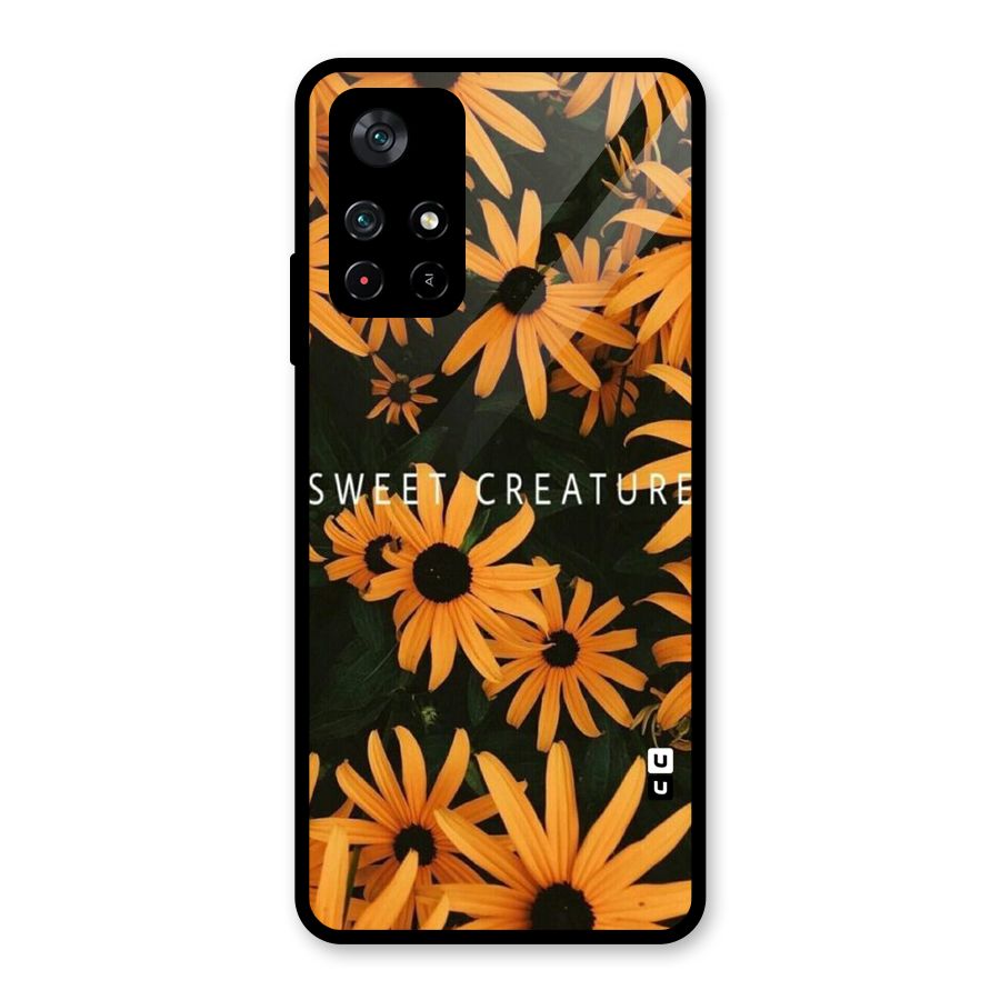 Sweet Creature Glass Back Case for Poco M4 Pro 5G