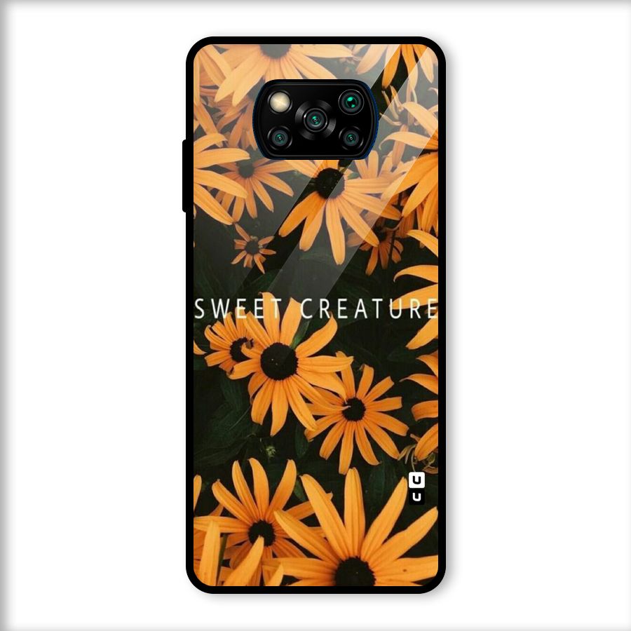 Sweet Creature Glass Back Case for Poco X3
