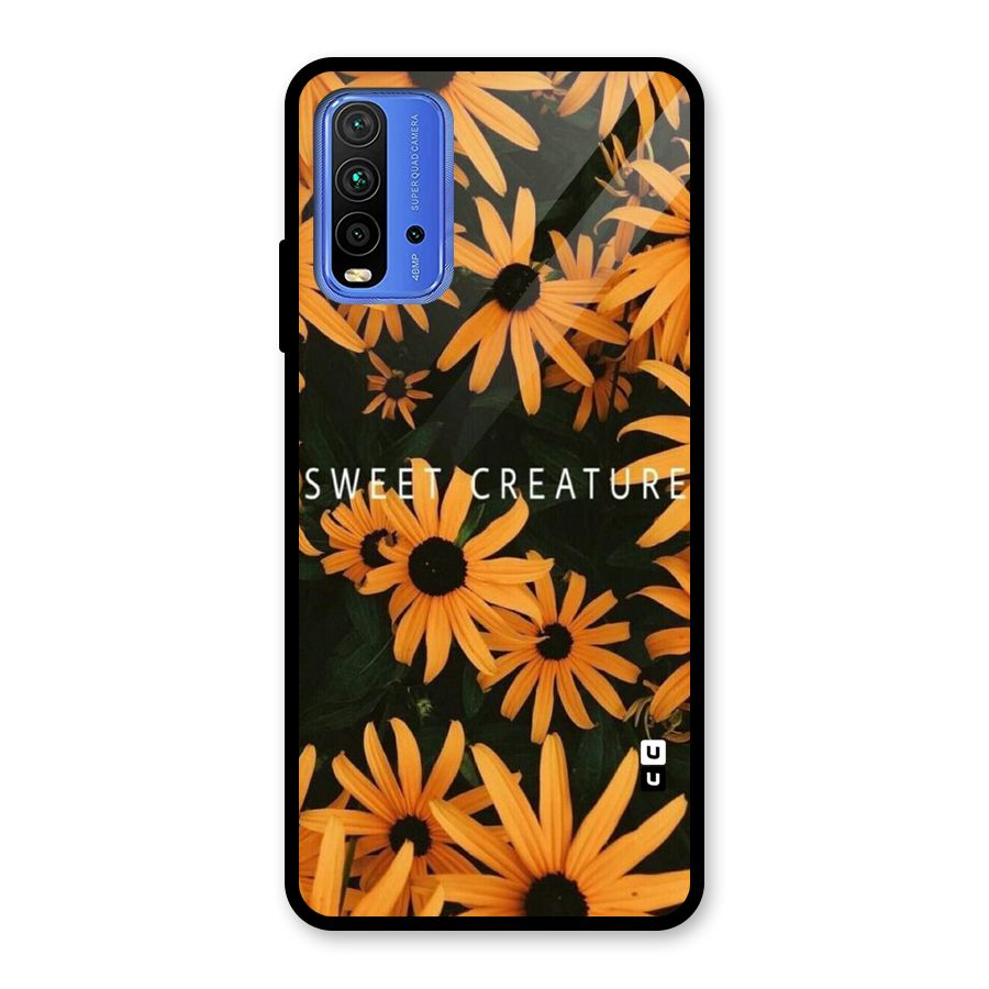 Sweet Creature Glass Back Case for Redmi 9 Power