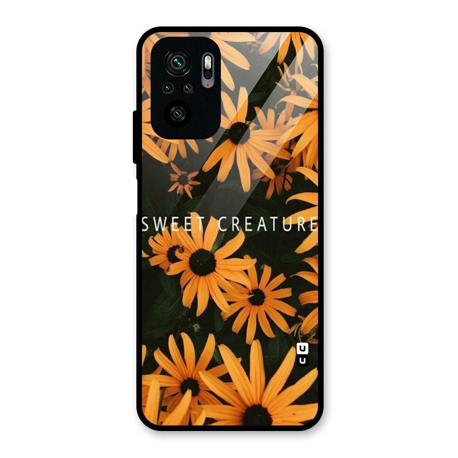Sweet Creature Glass Back Case for Redmi Note 10S