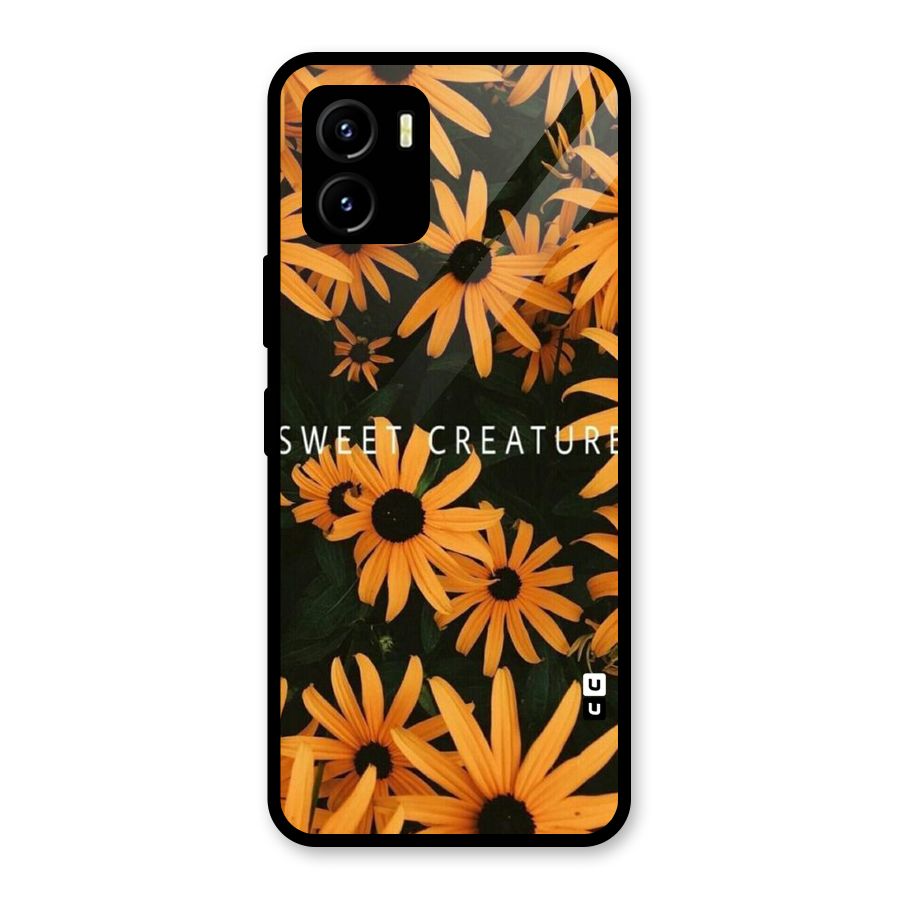 Sweet Creature Glass Back Case for Vivo Y15s