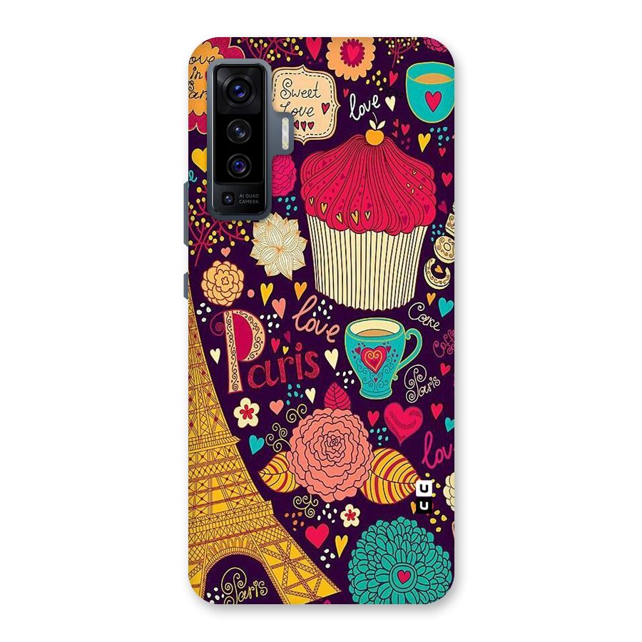 Sweet Love Back Case for Vivo X50