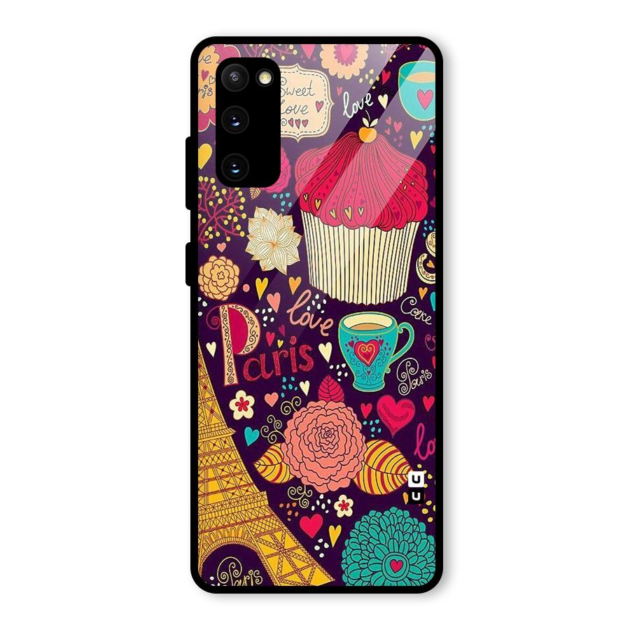 Sweet Love Glass Back Case for Galaxy S20 FE 5G