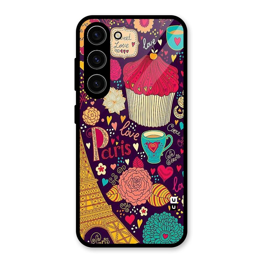 Sweet Love Glass Back Case for Galaxy S23