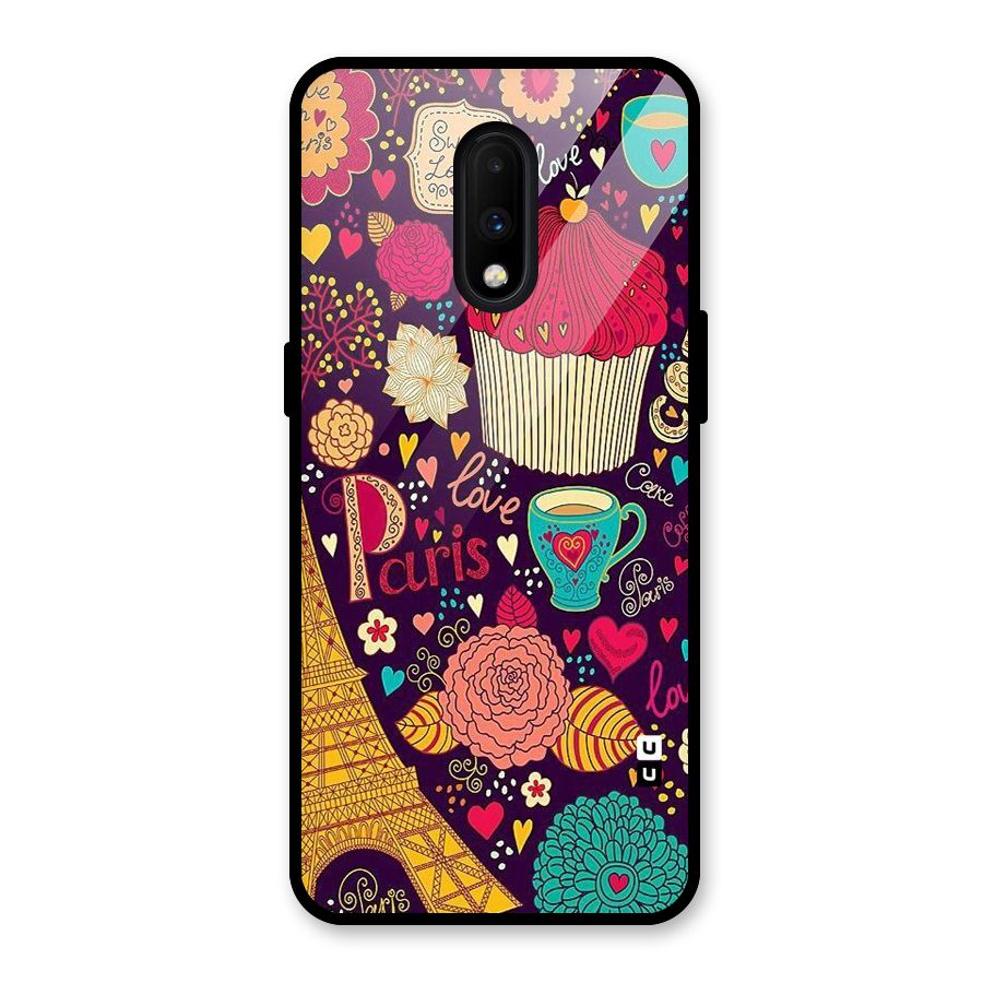Sweet Love Glass Back Case for OnePlus 7