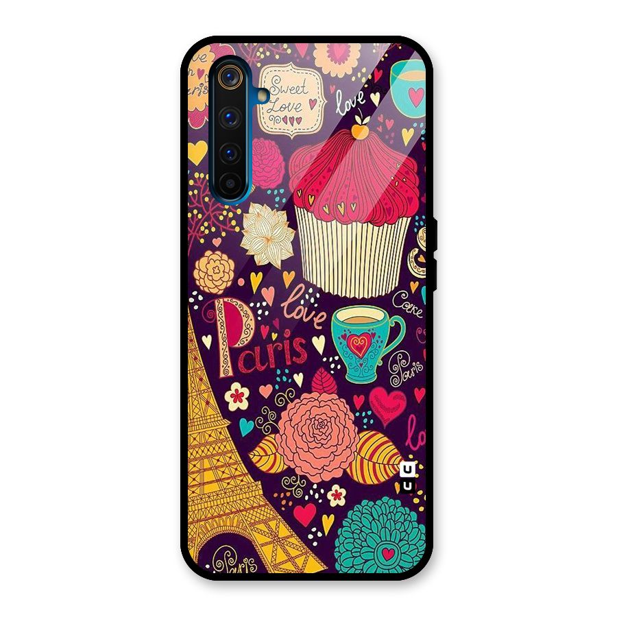 Sweet Love Glass Back Case for Realme 6 Pro