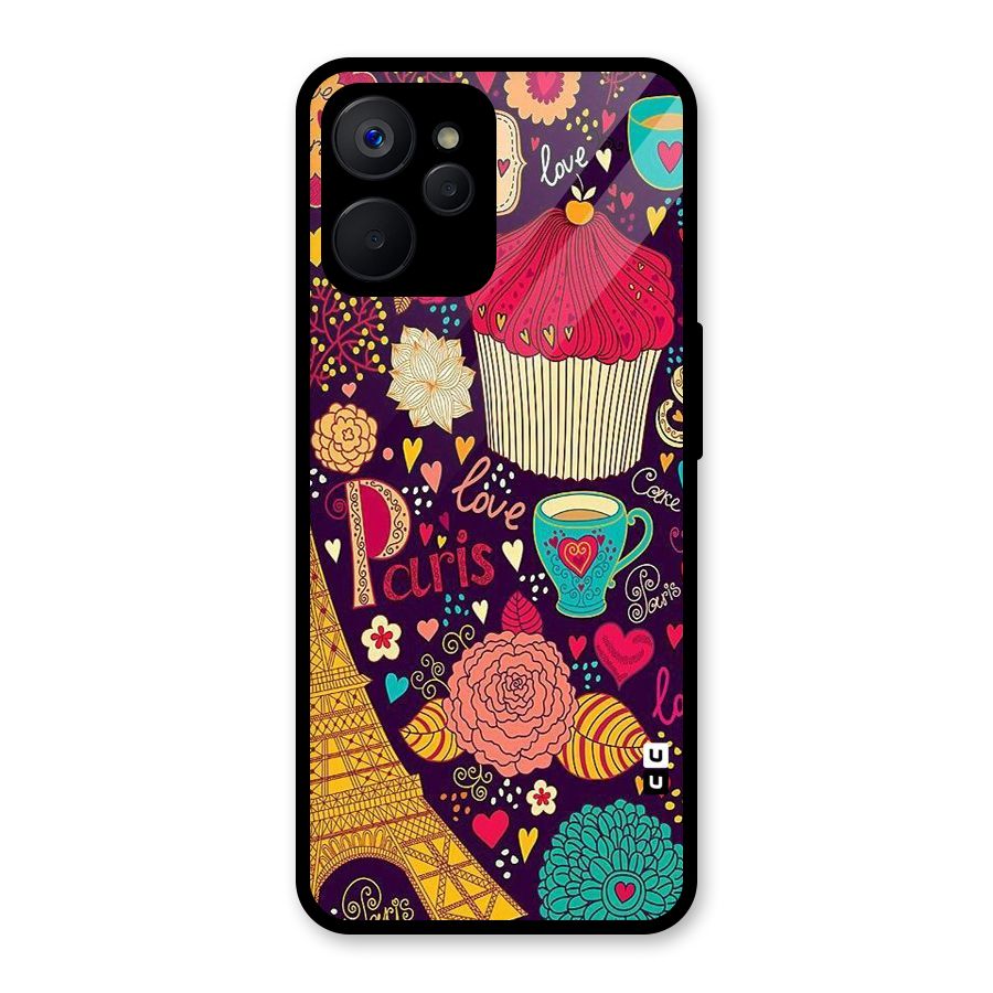 Sweet Love Glass Back Case for Realme 9i 5G