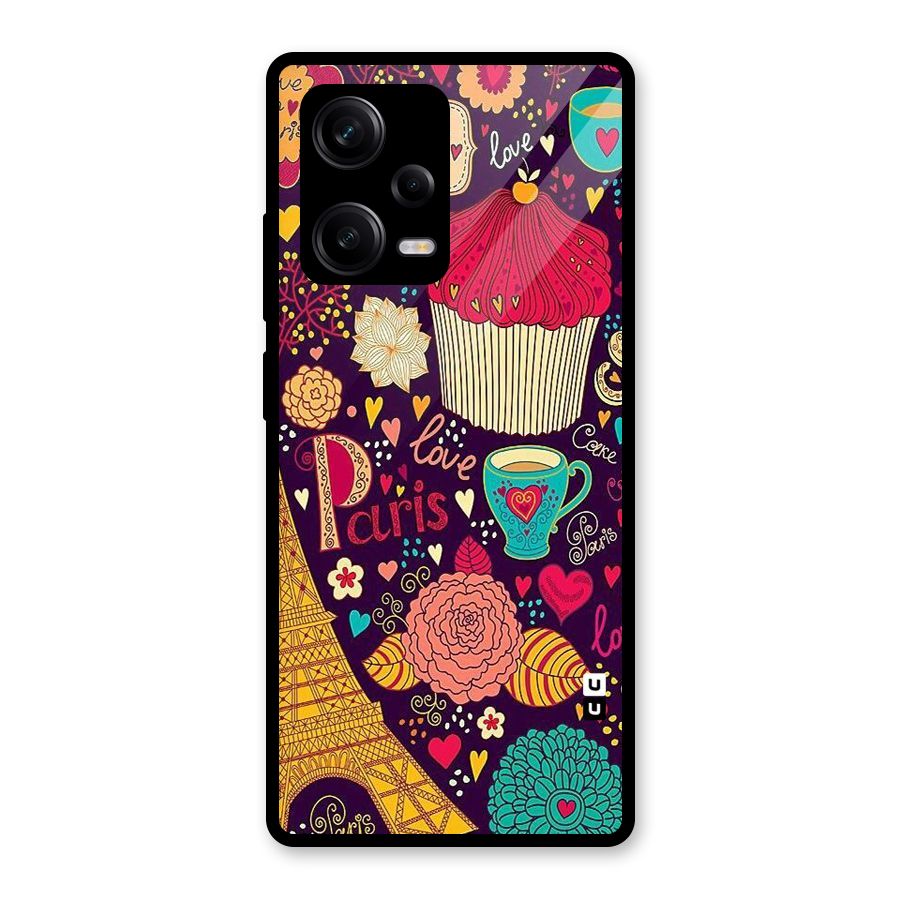Sweet Love Glass Back Case for Redmi Note 12 Pro