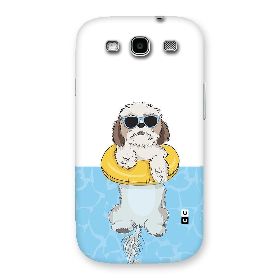 Swimming Doggo Back Case for Galaxy S3