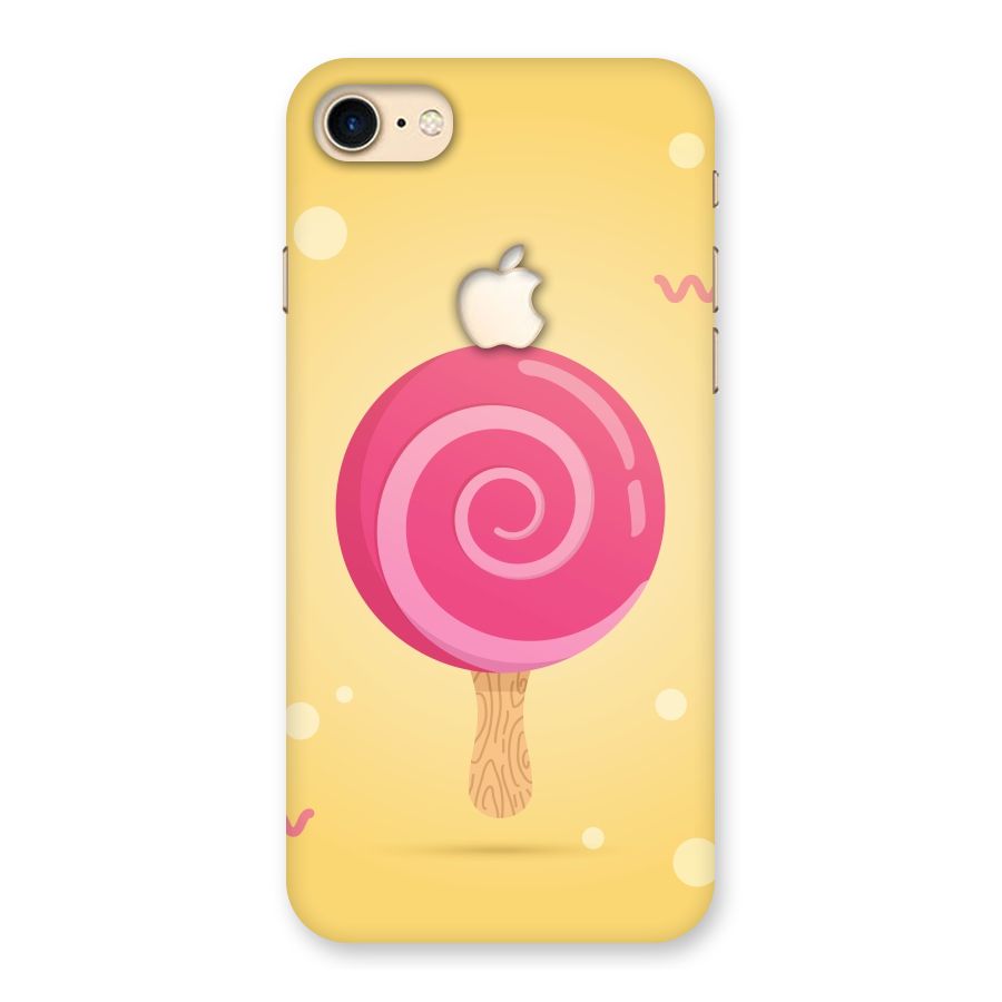 Swirl Ice Cream Back Case for iPhone 7 Apple Cut