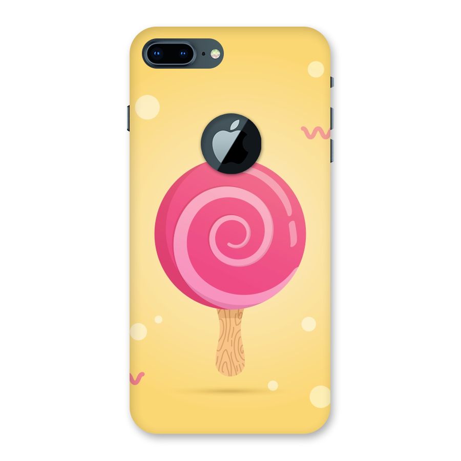 Swirl Ice Cream Back Case for iPhone 7 Plus Logo Cut