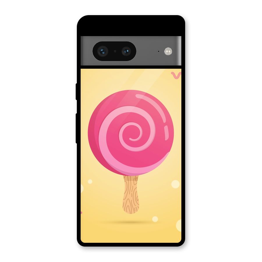 Swirl Ice Cream Glass Back Case for Google Pixel 7