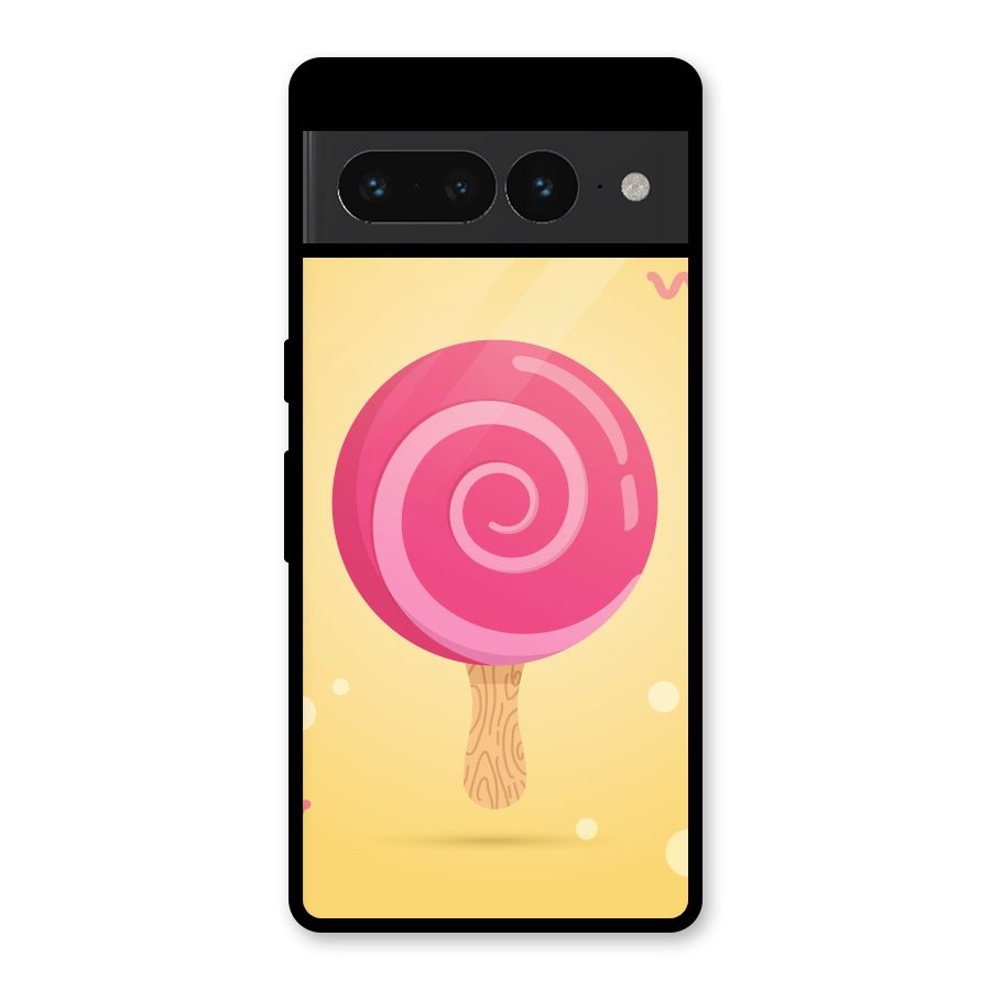 Swirl Ice Cream Glass Back Case for Google Pixel 7 Pro