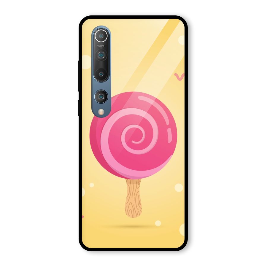 Swirl Ice Cream Glass Back Case for Mi 10