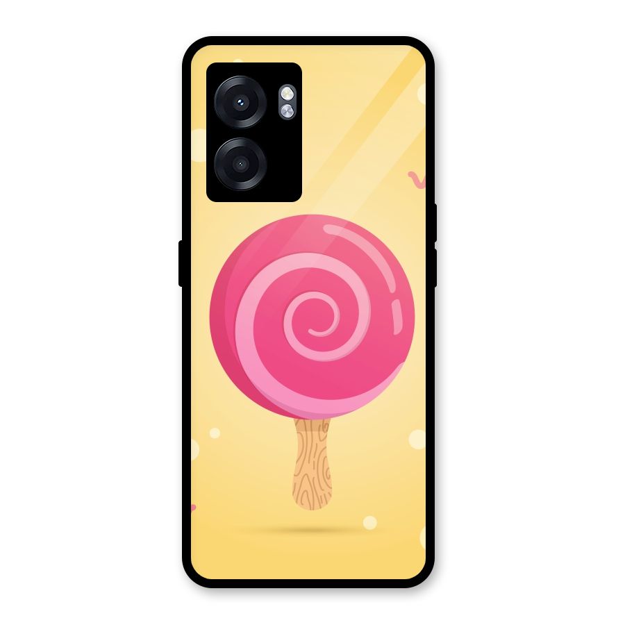 Swirl Ice Cream Glass Back Case for Realme Narzo 50 5G