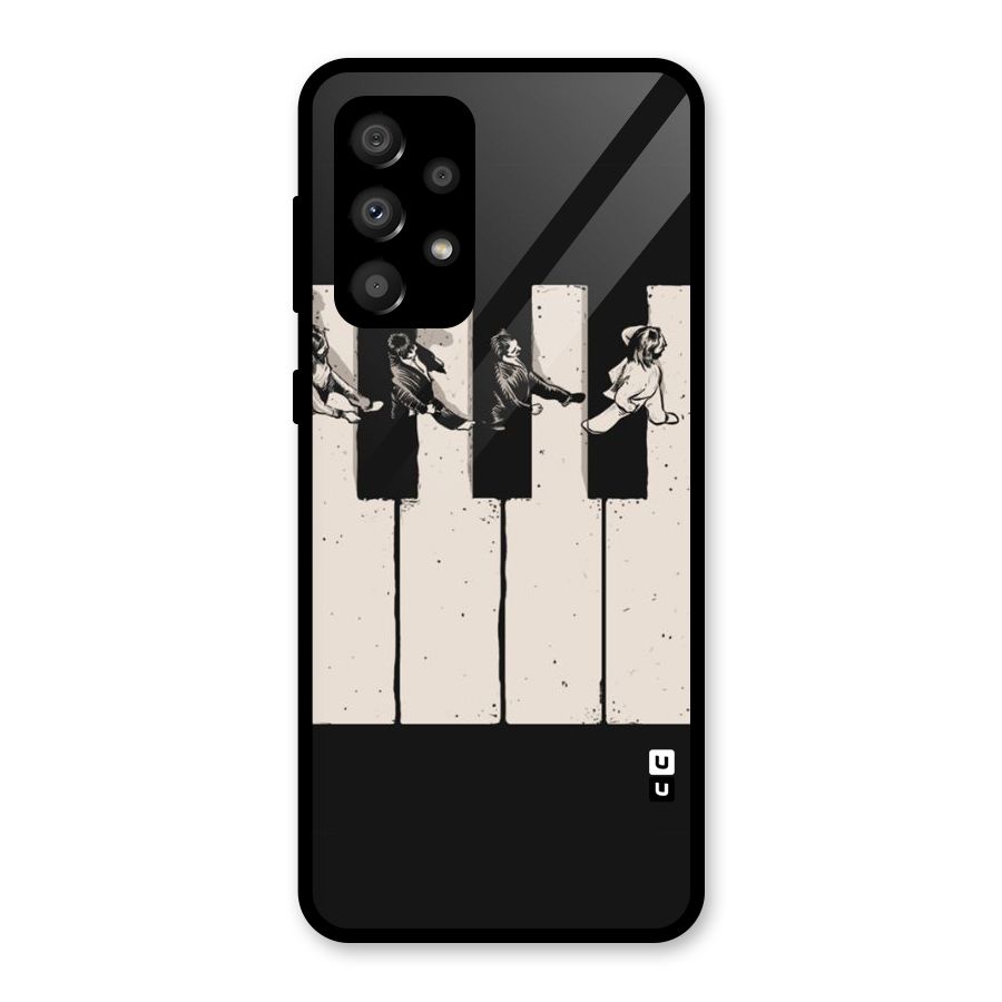 Talk A Walk Glass Back Case for Galaxy A32