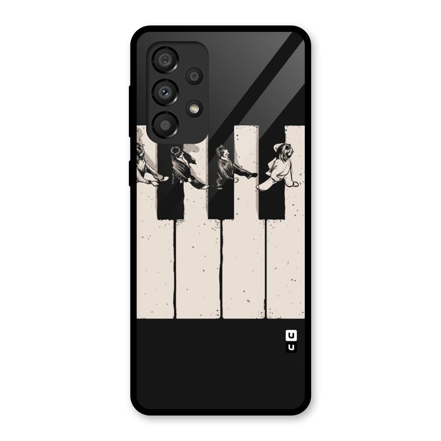 Talk A Walk Glass Back Case for Galaxy A33 5G