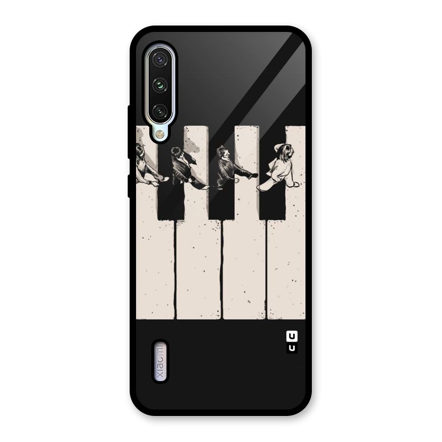 Talk A Walk Glass Back Case for Mi A3