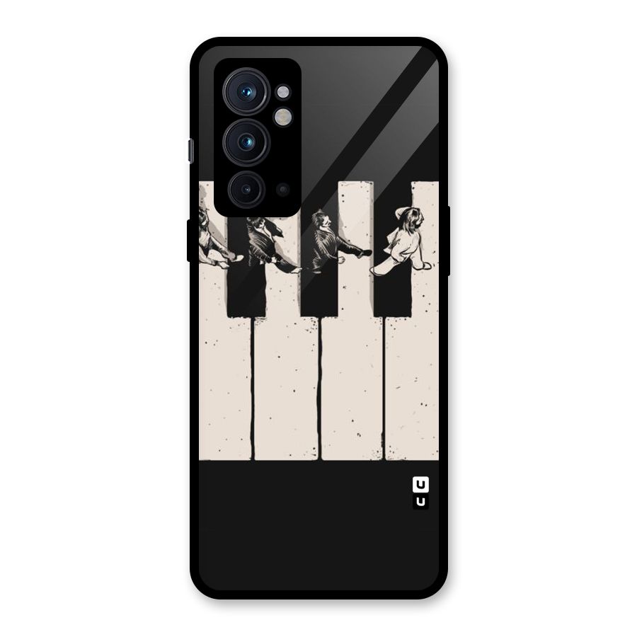 Talk A Walk Glass Back Case for OnePlus 9RT 5G