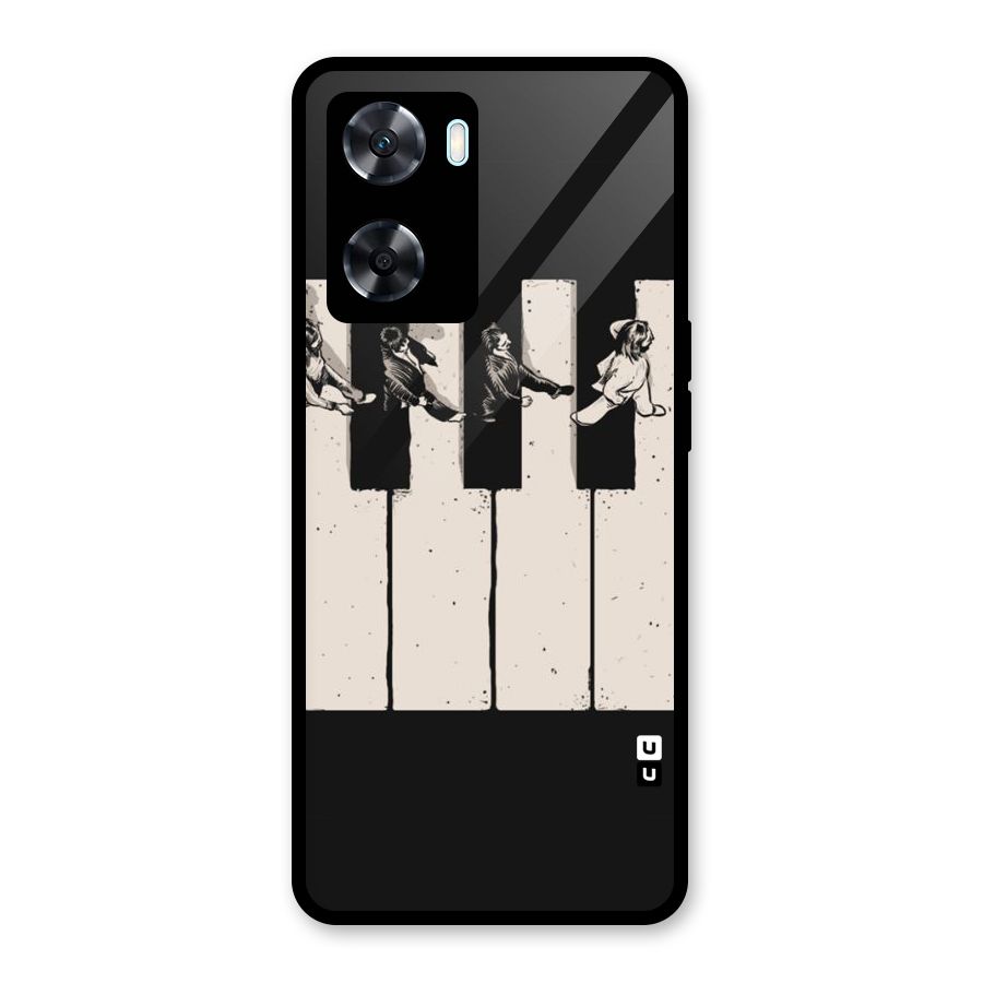 Talk A Walk Glass Back Case for Oppo A77