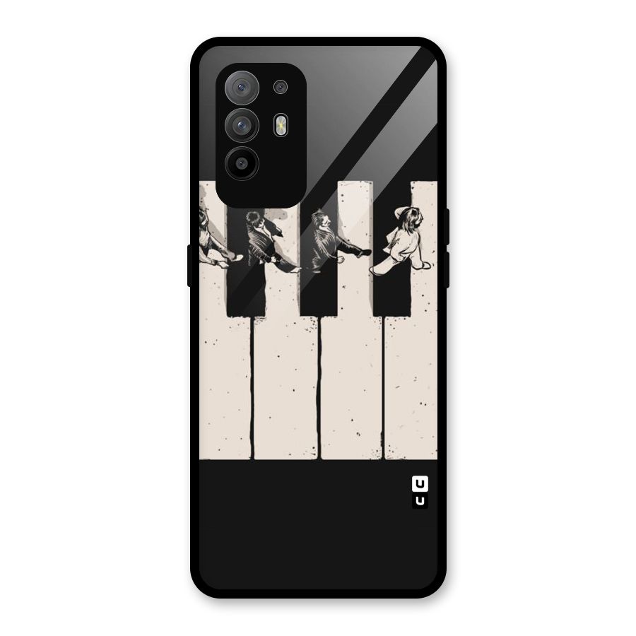 Talk A Walk Glass Back Case for Oppo F19 Pro Plus 5G
