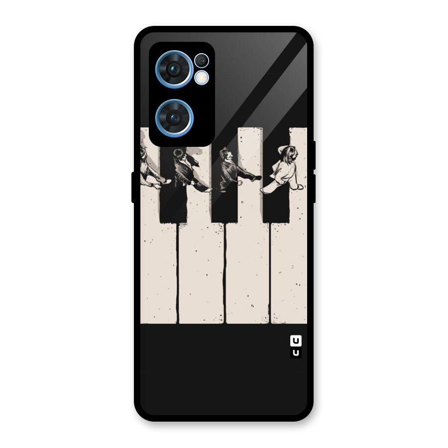 Talk A Walk Glass Back Case for Oppo Reno7 5G