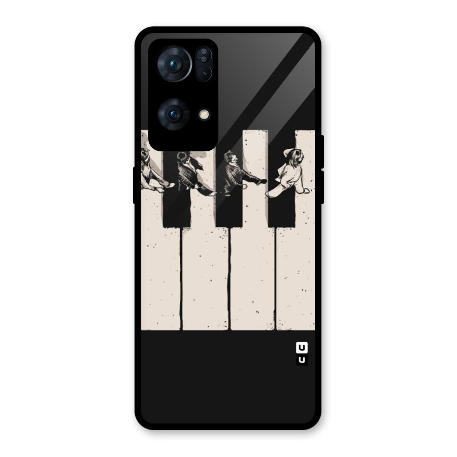 Talk A Walk Glass Back Case for Oppo Reno7 Pro 5G