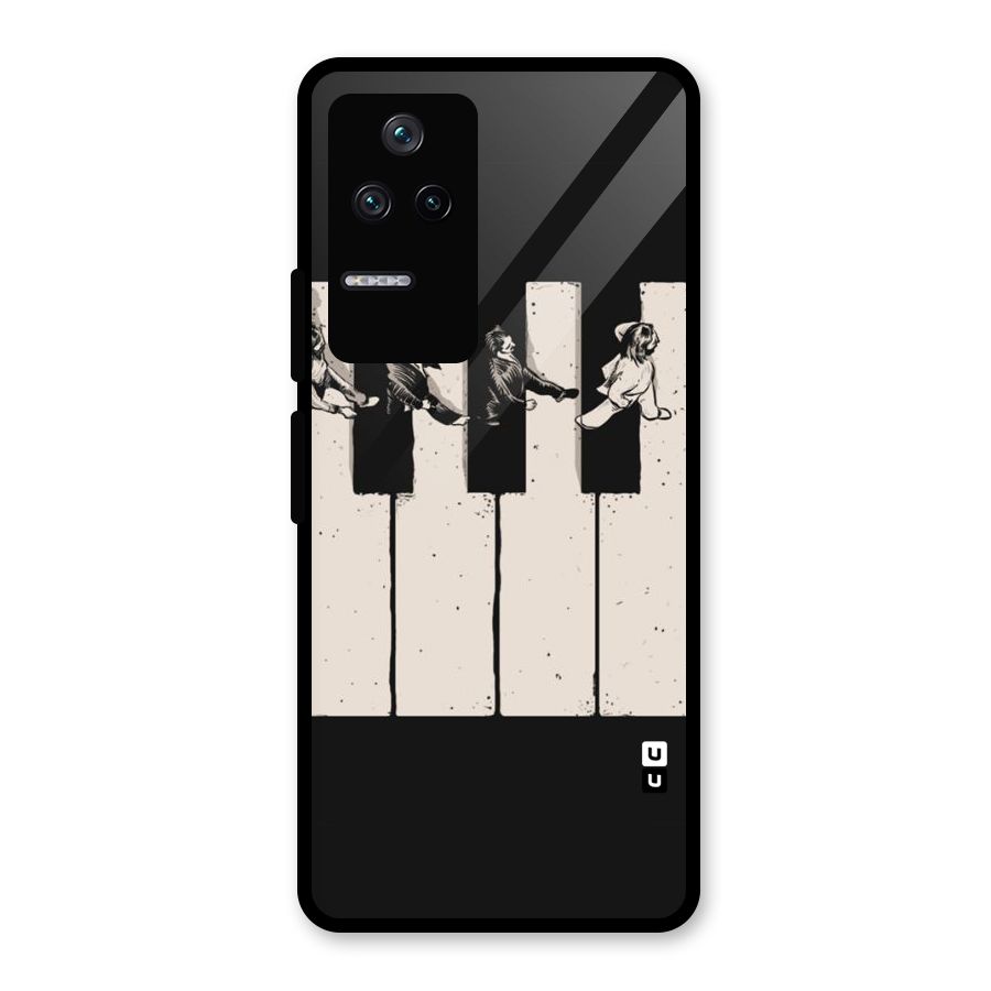 Talk A Walk Glass Back Case for Poco F4 5G