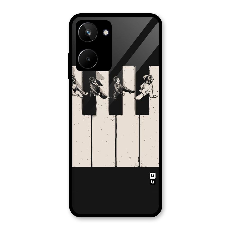Talk A Walk Glass Back Case for Realme 10
