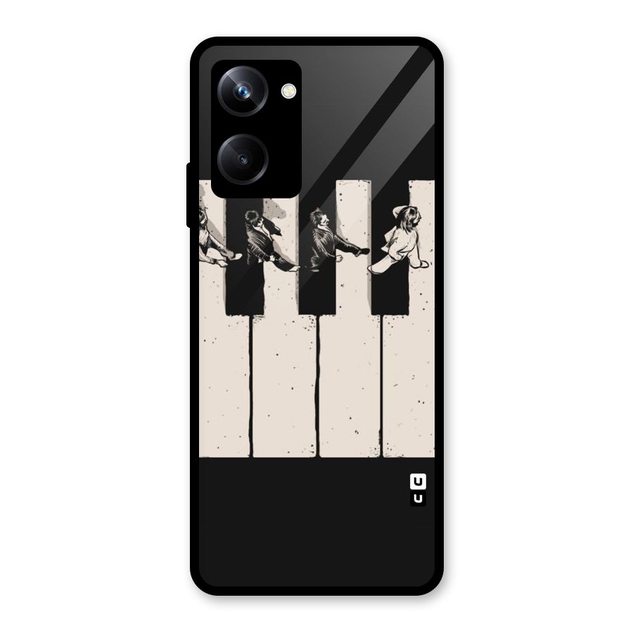 Talk A Walk Glass Back Case for Realme 10 Pro