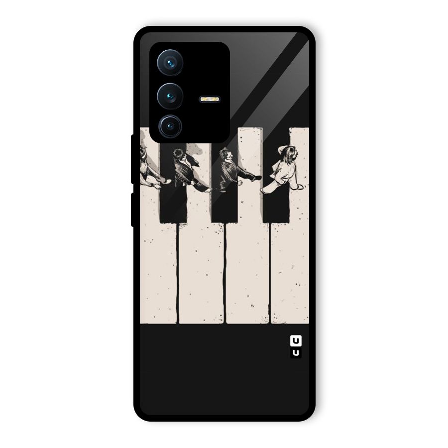 Talk A Walk Glass Back Case for Vivo V23 Pro