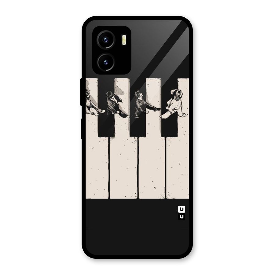 Talk A Walk Glass Back Case for Vivo Y15s