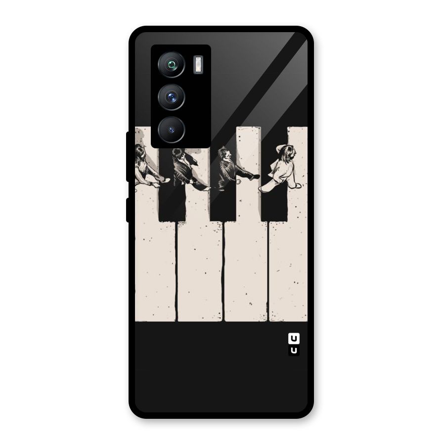 Talk A Walk Glass Back Case for Vivo iQOO 9 SE