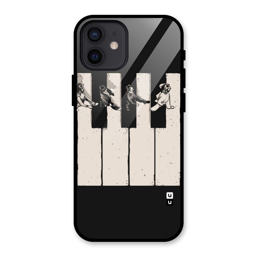 Talk A Walk Glass Back Case for iPhone 12