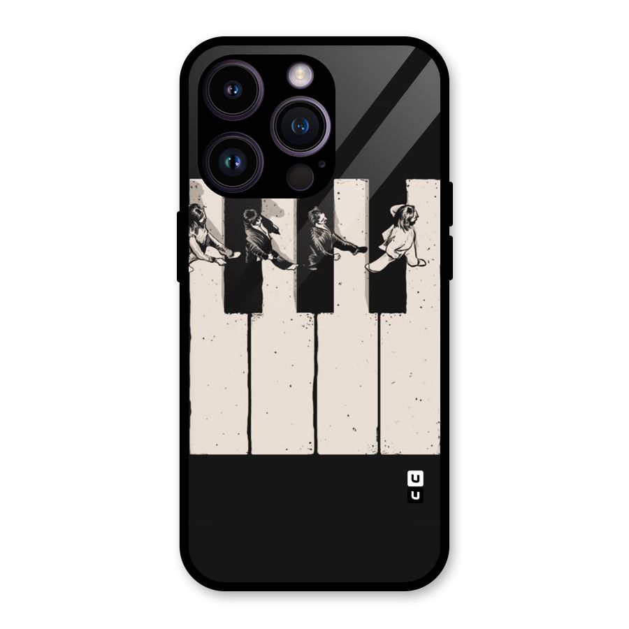 Talk A Walk Glass Back Case for iPhone 14 Pro