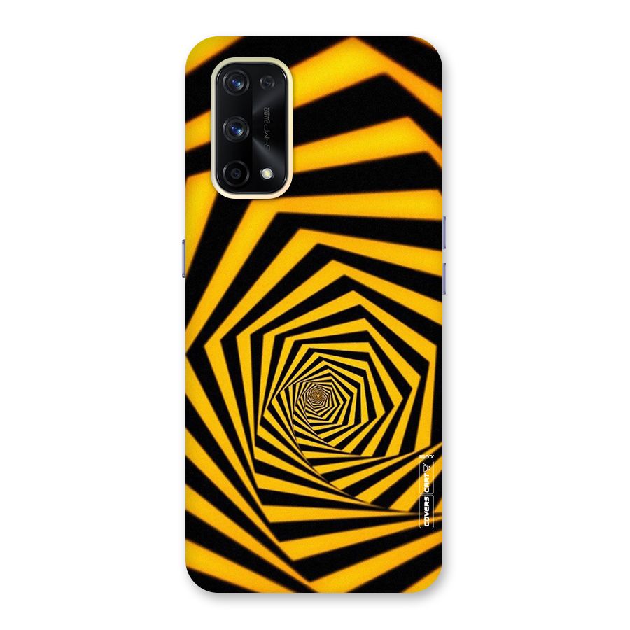 Taxi Pattern Glass Back Case for Realme X7 Pro