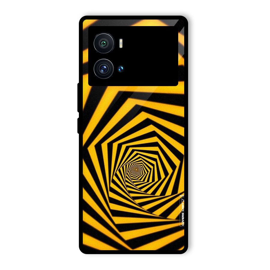 Taxi Pattern Glass Back Case for Vivo iQOO 9 Pro